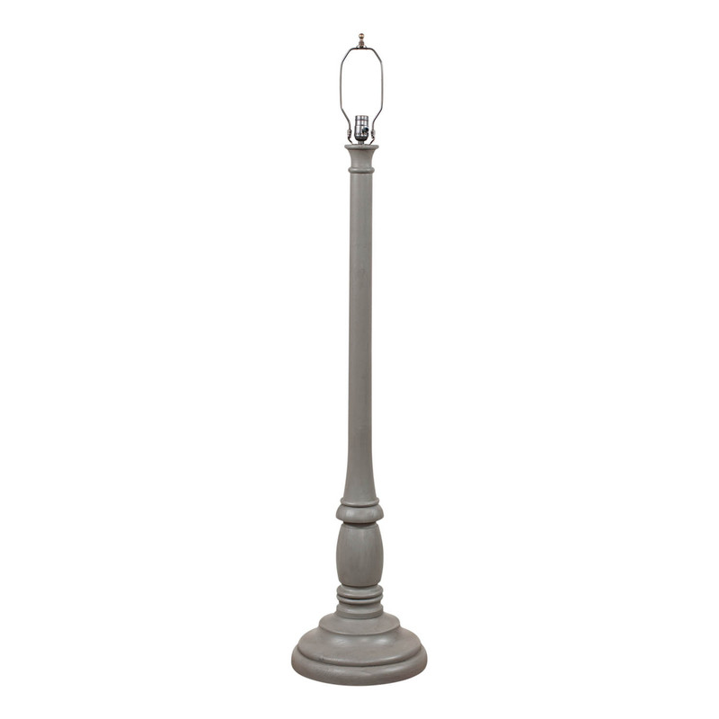Irvins Country Tinware Brinton House Floor Lamp Base in Earl Gray Main image
