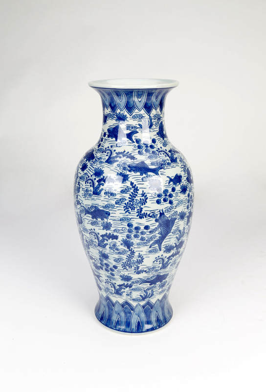 AA Importing Koi Pond 18" Vase Main image