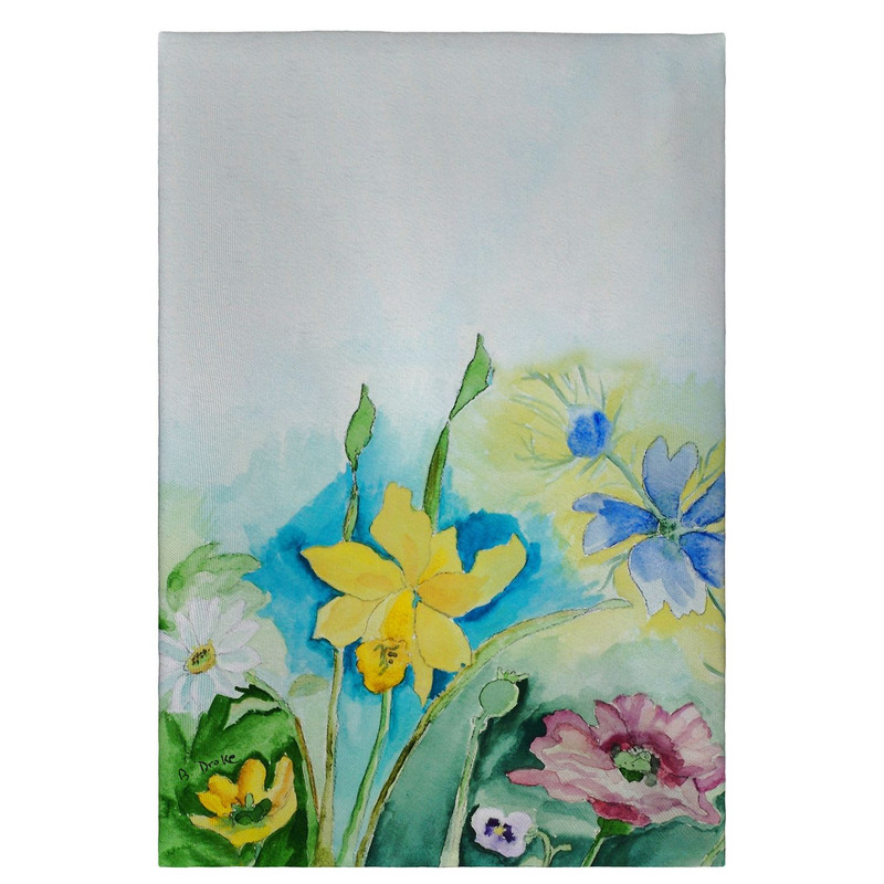 Betsy Drake Betsy's Floral Guest Towel Main image