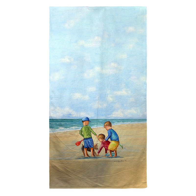 Betsy Drake Buried Treasure Beach Towel Main image