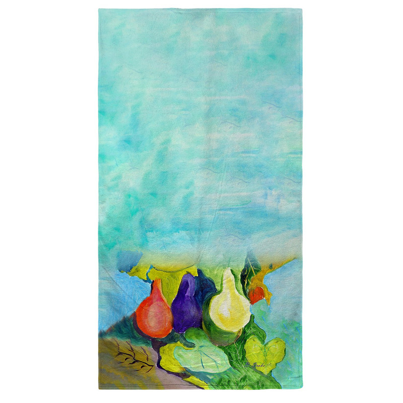 Betsy Drake Gourds Beach Towel Main image