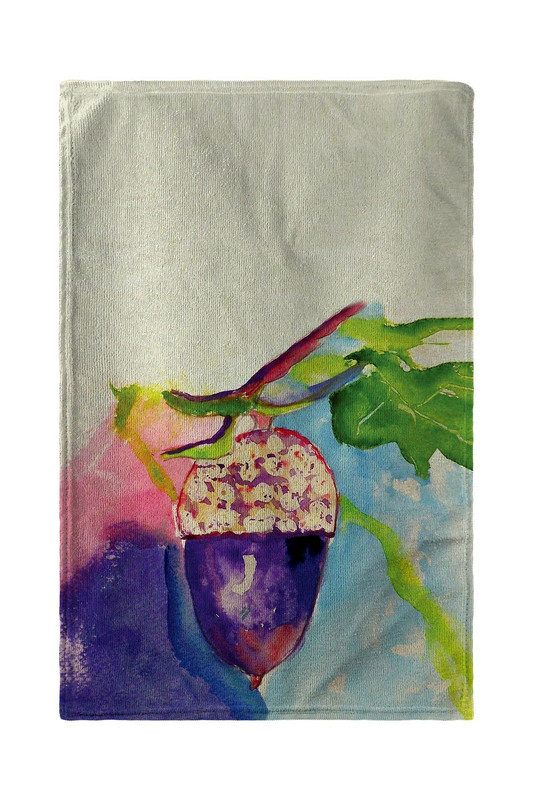 Betsy Drake Acorn Kitchen Towel Main image