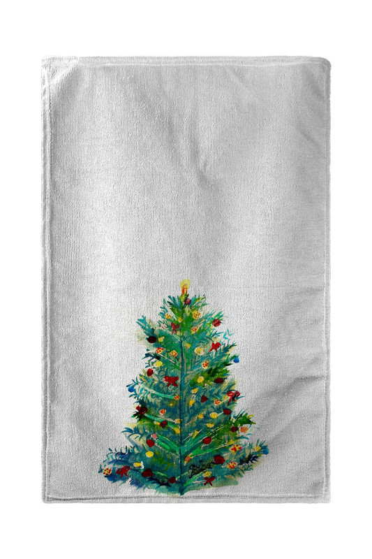 Betsy Drake Christmas Tree Kitchen Towel Main image