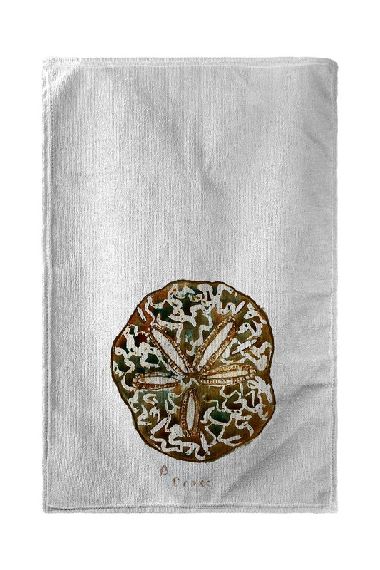 Betsy Drake Betsy's Sand Dollar Kitchen Towel Main image