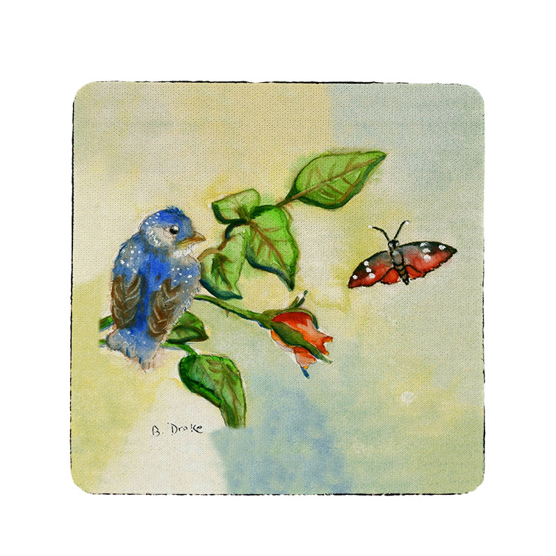 Betsy Drake Bluebird Coaster Set of 4 Main image