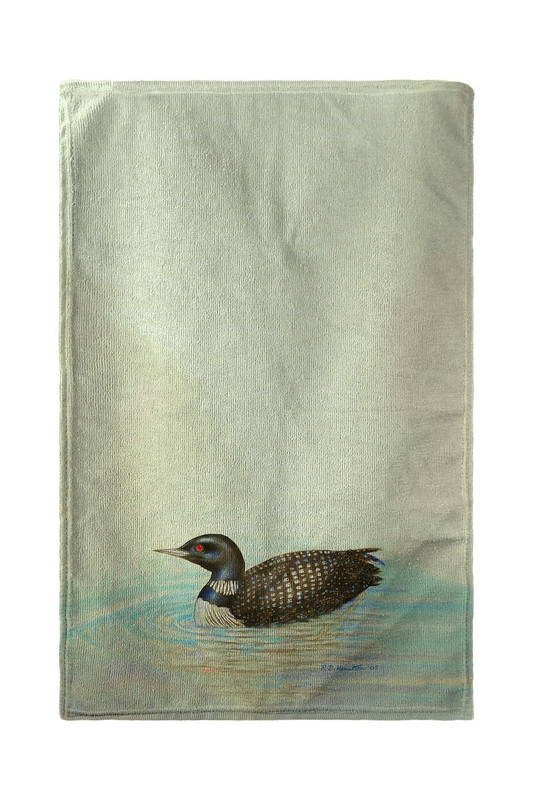 Betsy Drake Loon Beach Towel Main image