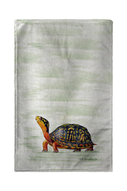 Betsy Drake Happy Turtle Beach Towel Main image