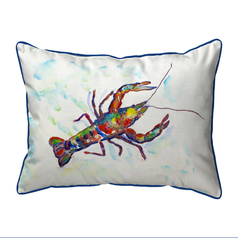 Betsy Drake Crayfish Extra Large 20 X 24 Indoor / Outdoor Pillow Main image