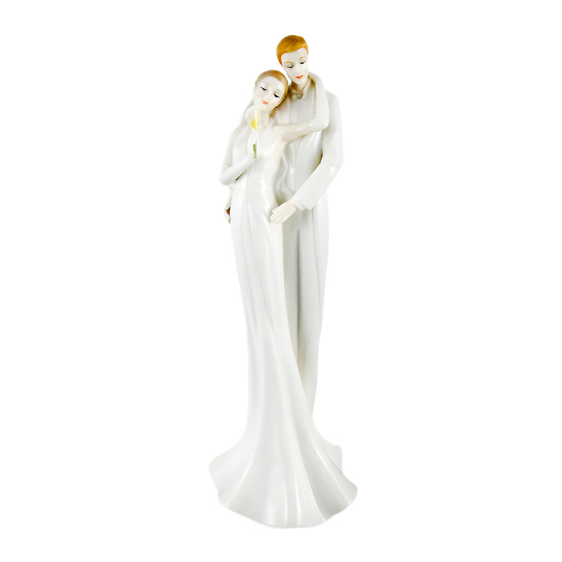 TO HAVE AND HOLD Fine Porcelain Wedding Couple Statue Main image