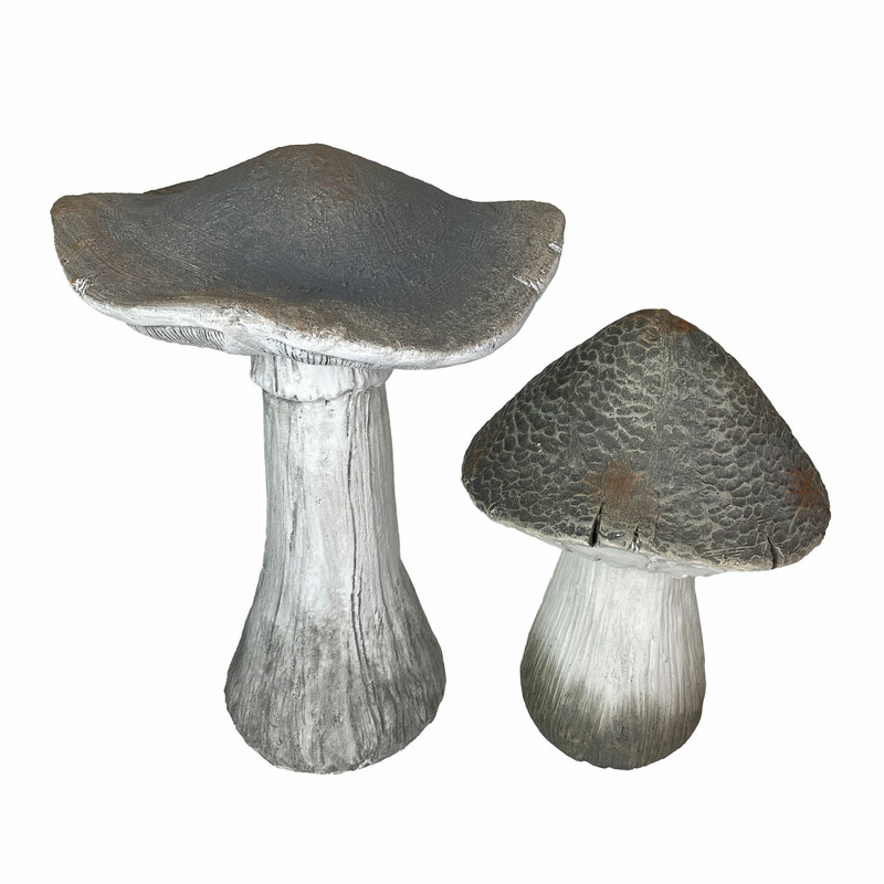 Mushroom Garden Statues, Multiple Styles & Sizes, Indoor Outdoor Decor Main image