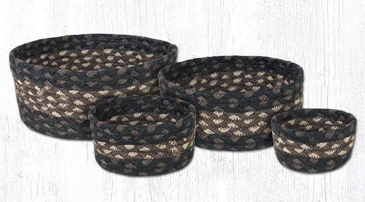 Earth Rugs CB-313 Mocha / Frappuccino Casserole Baskets Set of 4 Main image
