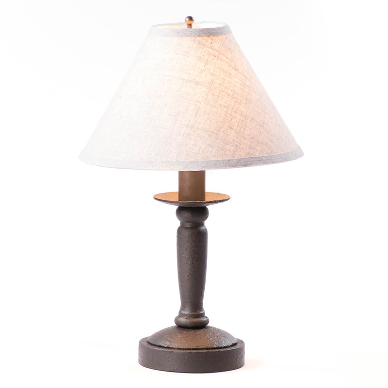Butcher's Lamp in Americana Black with Shade Main image