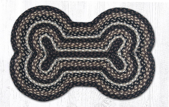 Earth Rugs DB-313 Mocha / Frappuccino Large Dog Bone 18" x 28" Main image