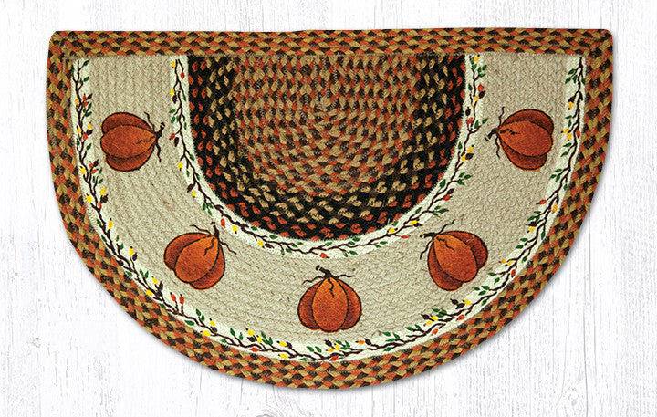 Earth Rugs SCP-222 Harvest Pumpkin Printed Slice 18" x 29" Main image