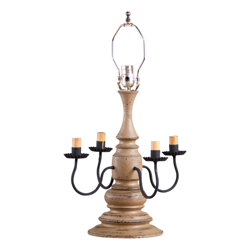 Harrison Lamp Base in Pearwood Main image
