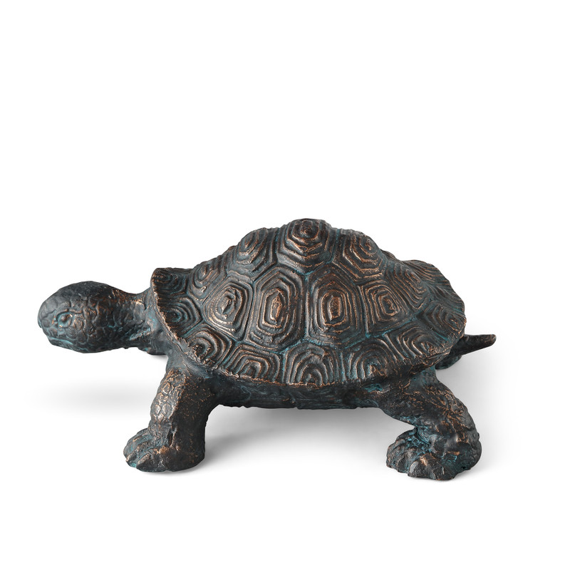 SPI Home Young Turtle Garden Sculpture 4.5" x 10.0" x 6.5" Main image