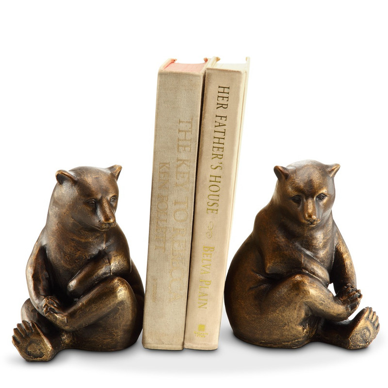 SPI Home Lonely Bear Bookends Main image