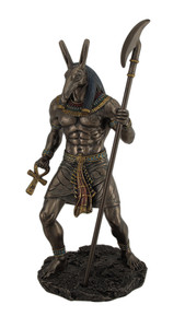 Ancient Egyptian Set The Destroyer God of Chaos Bronze Finished Statue Main image