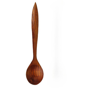Hand-Carved Wooden Spoon Wall Decor 23.75 Inches High Main image