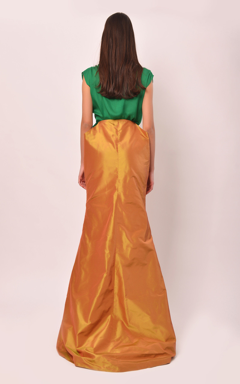 Alice Evening Skirt (Maxi Silk Wrap Skirt) DALB