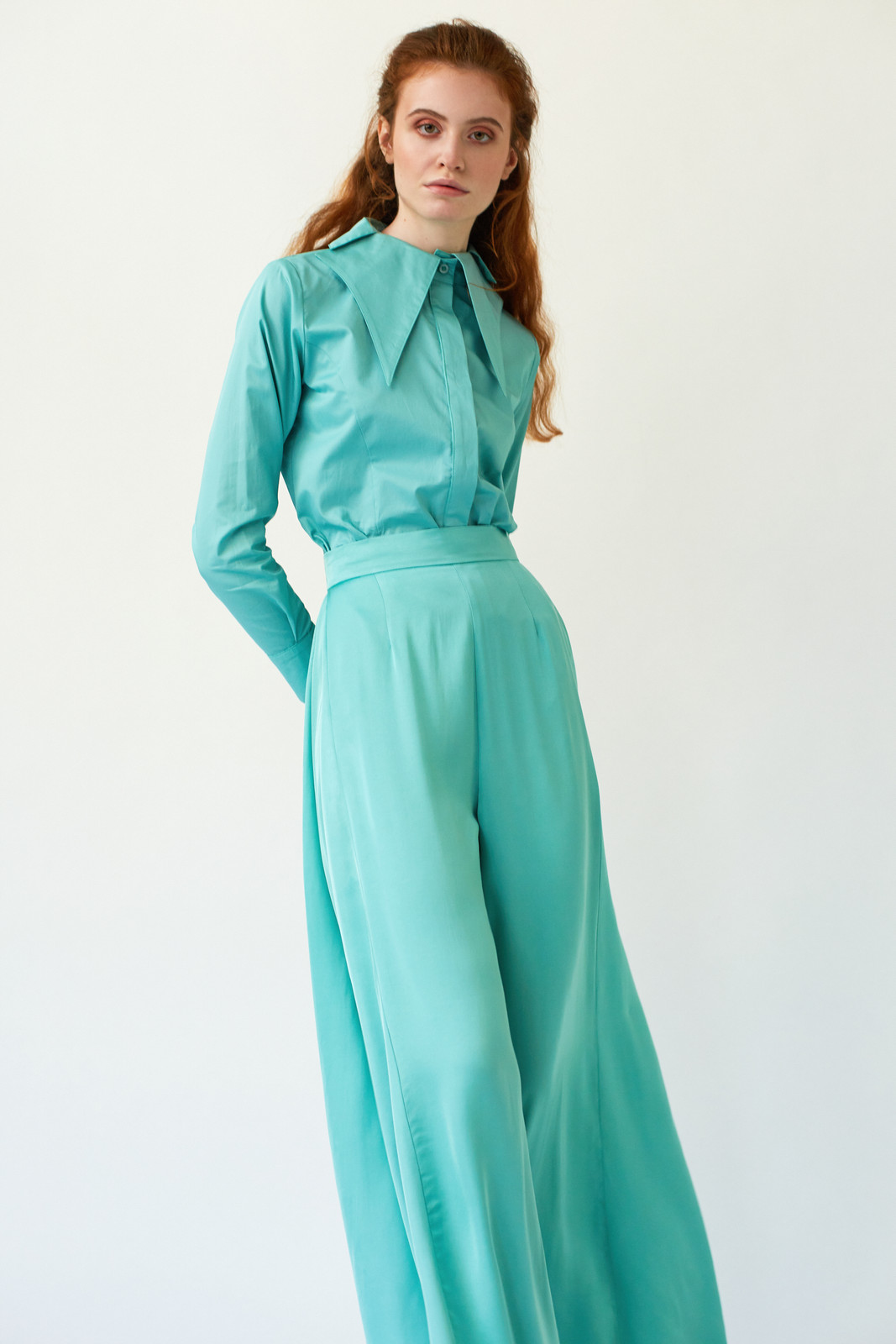 WINGS Mint Poplin Shirt