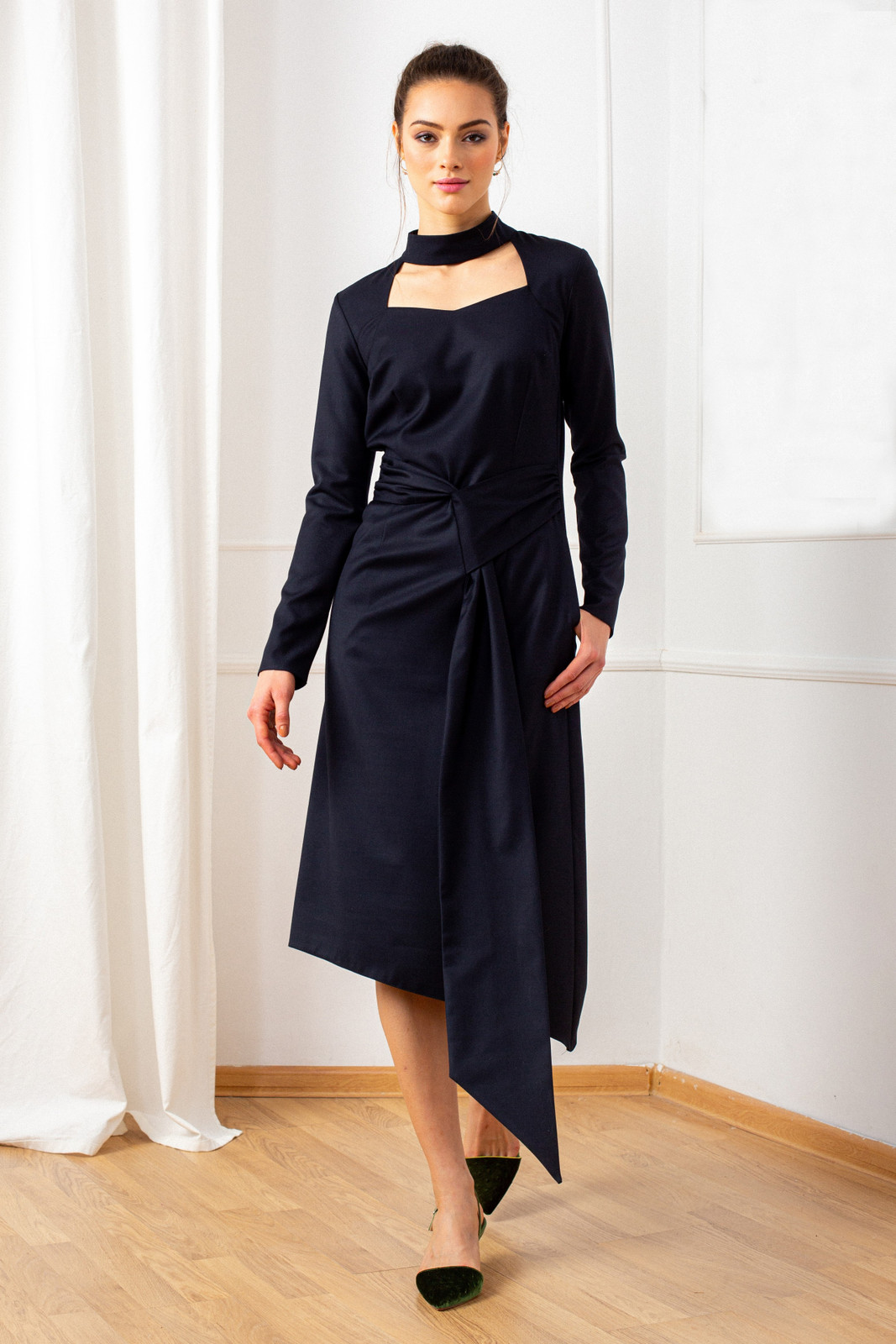 The SHOOTING STAR Dress in Dark Blue