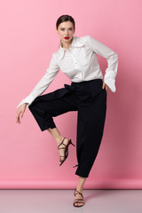 WHITE-ADMIRAL Rhinestone-Embellished Cotton-Poplin Shirt with Butterfly Details in White