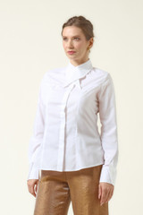 ARCADIA White Poplin Shirt