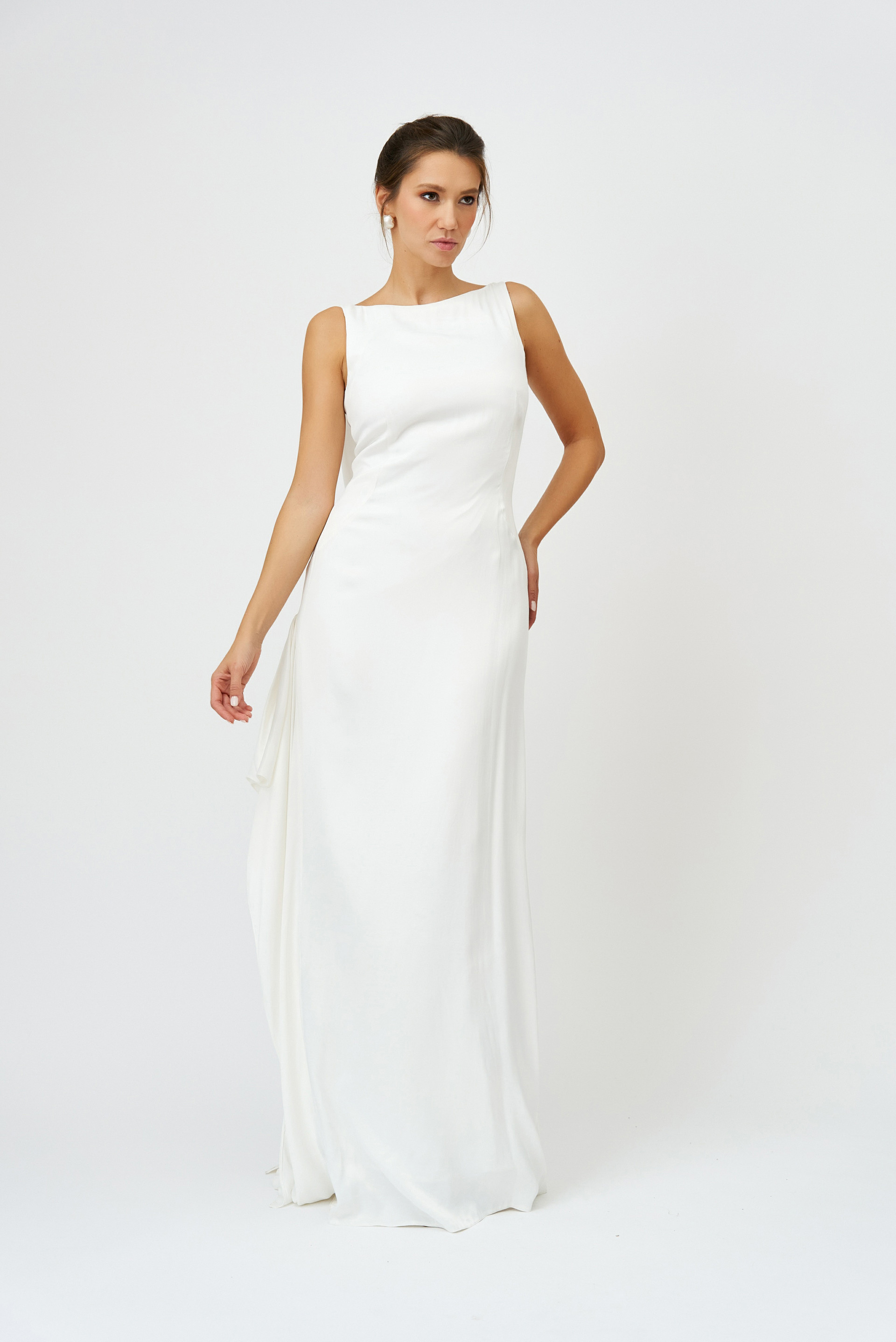 CANNES Maxi Dress in White