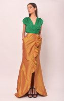 Alice Evening Skirt (Maxi Silk Wrap Skirt)