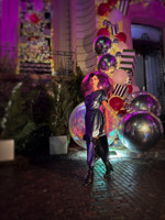 Significance Dress (Sequined crepe midi dress)