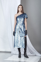 Significance Dress (Sequined crepe midi dress)