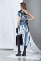 Significance Dress (Sequined crepe midi dress)