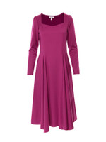 The FLYING Dress in Dark Fuchsia