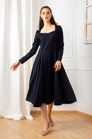 The FLYING Dress in Dark Blue