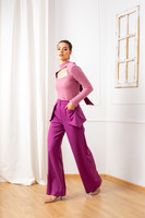 The GALAXY Sweater in dusty violet