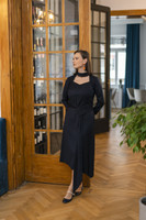 The SHOOTING STAR Dress in Dark Blue