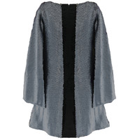 RECTANGLE Sequinned Dark-Blue Dress