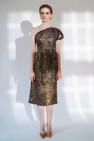 Significance Brocade Midi Dress