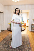 CANNES Maxi Dress in White