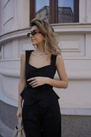 Chase-of-a-Feeling Top in Black