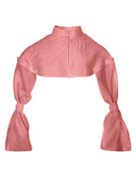 BELLE VIE Cape with Bow Apparent-Sleeves in Pink