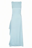 CANNES Maxi Dress in Crystal Blue