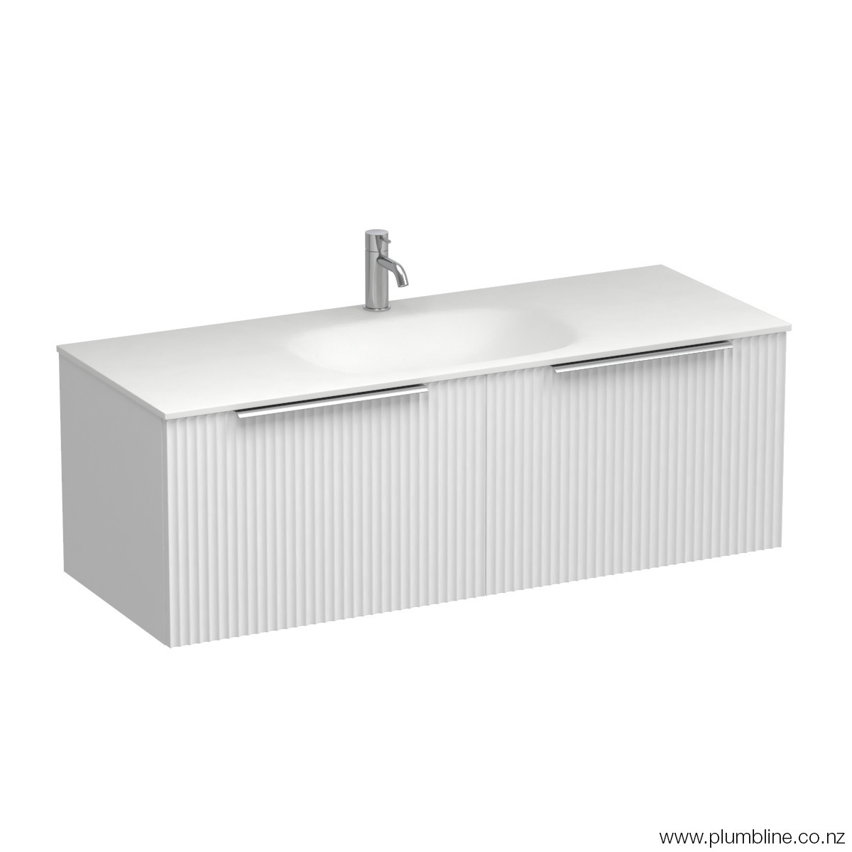 Forma Spio 1200 2 Drawer Wall Vanity Centre Basin Atmoss
