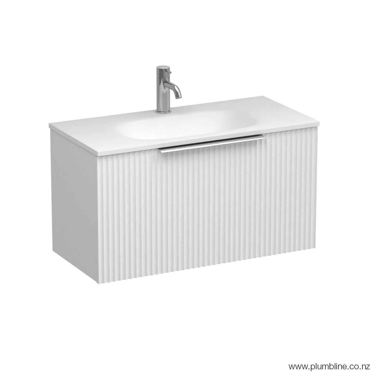 Forma Spio 750 Slim 1 Drawer Wall Vanity Atmoss