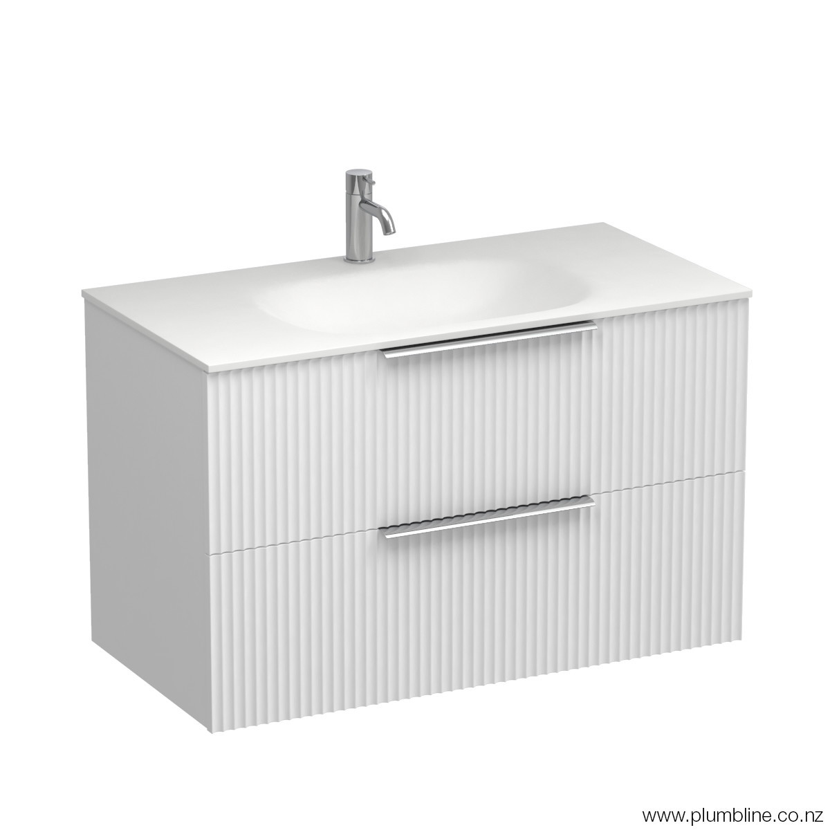 Forma Spio 900 2 Drawer Wall Vanity Atmoss