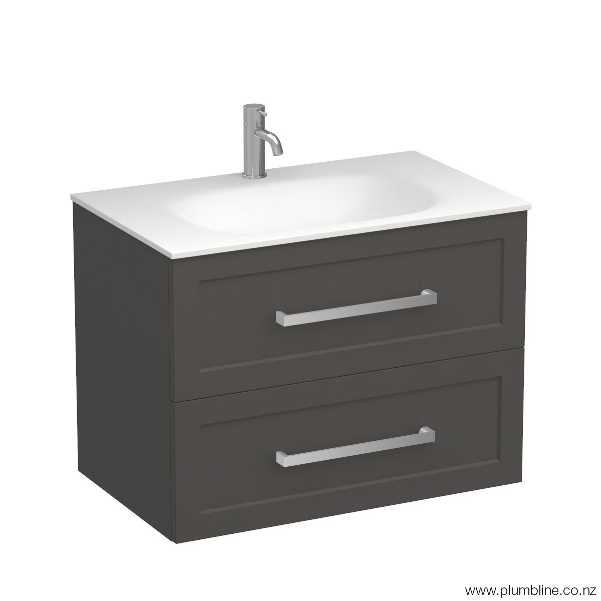 Hampton Spio 750 2 Drawer Wall Vanity Atmoss