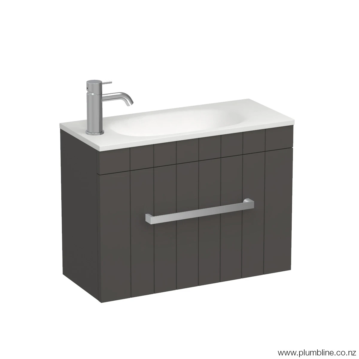 Linea Spio 600 Slim 1 Door Wall Vanity Atmoss