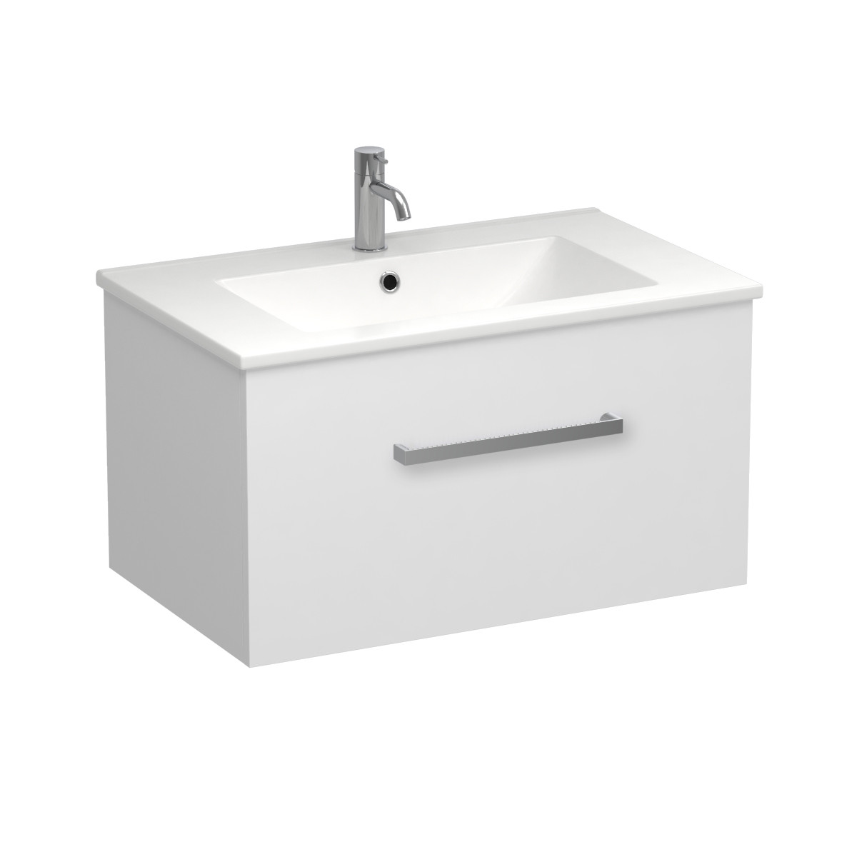 Reflex 750 1 Drawer Wall Vanity Tusk