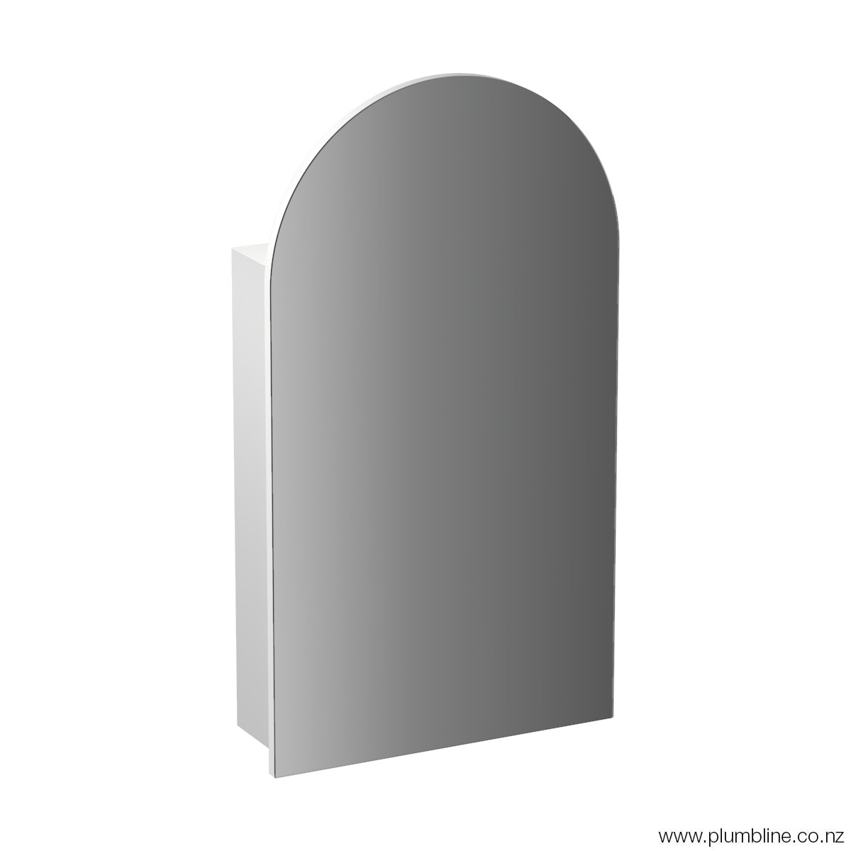 Vista 500 Arch Mirror Cabinet Black